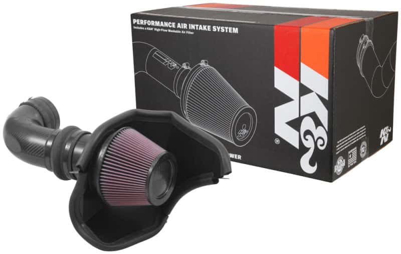 K&N Engineering — K&N 2016-2017 Cadillac CTS-V 6.2L V8 AirCharger Performance Intake
Performance Air Inta
Air Intake System - view 3