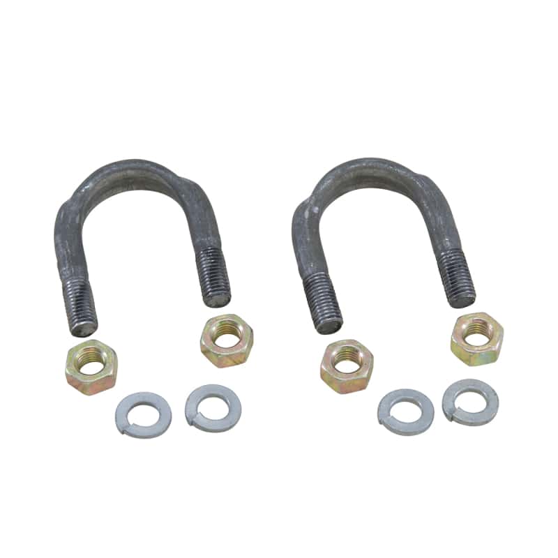Yukon Gear & Axle — Yukon Gear Dana 44 / 8.2in / 12P / 12T / Vet / and Model 20 U-Bolts
Strap & U-Bolt Kit 
Strap/U-Bolt Kit - view 3