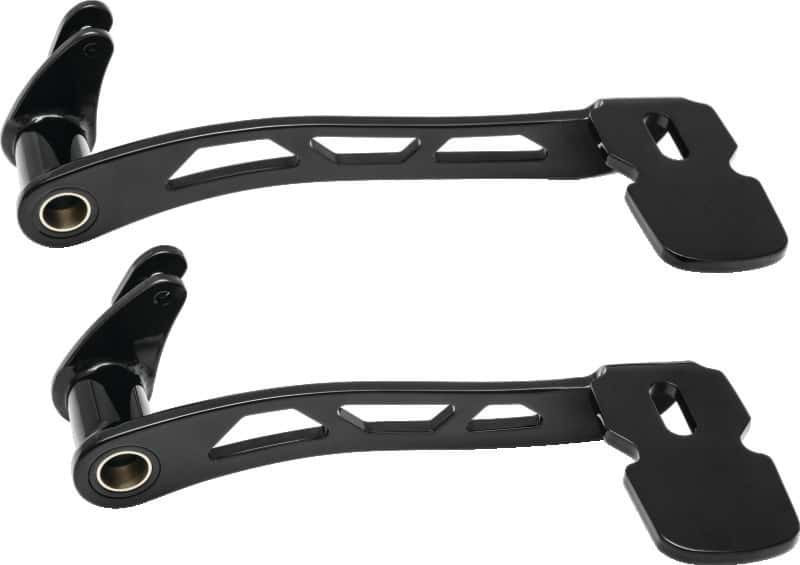 Kuryakyn — Kuryakyn Girder Extended Brake Pedal 14 and Up Without Fairing Lowers Black - view 2