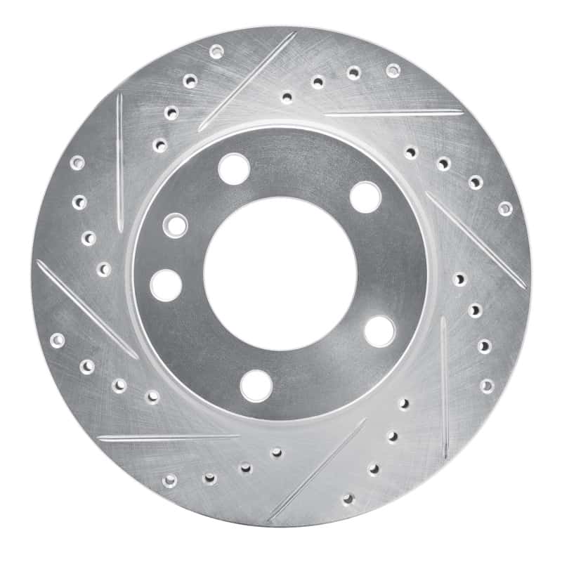 R1 Concepts — R1 82-89 BMW 535I Front Left Drilled & Slotted Silver Brake Rotor
R1 Brake Rotor Drill - view 1