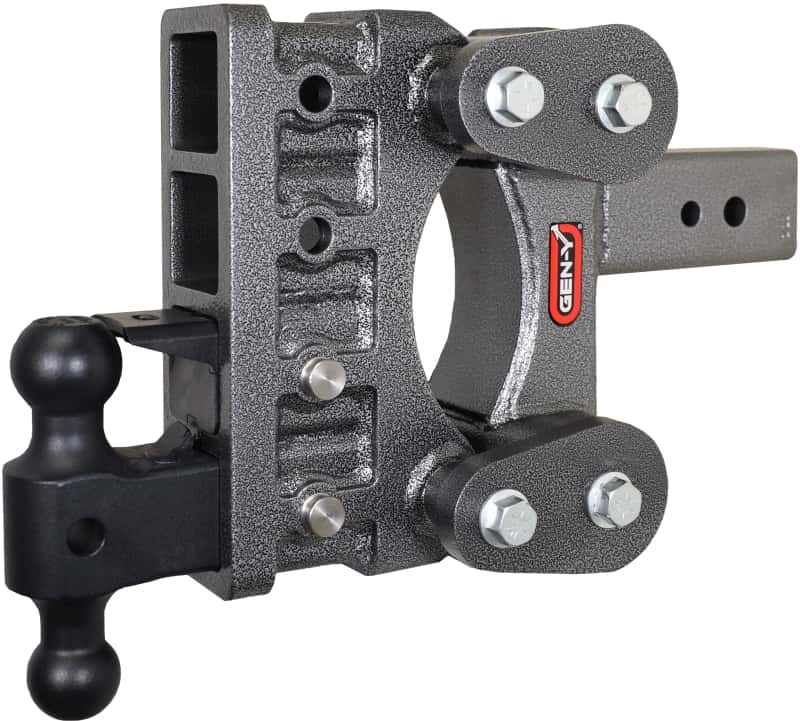 GEN-Y Hitch — Gen-Y The Boss Torsion-Flex 3in Shank 6in Drop 32K Hitch w/GH-0161 Dual-Ball/GH-0162 Pintle Lock
Drop Hitch - view 1