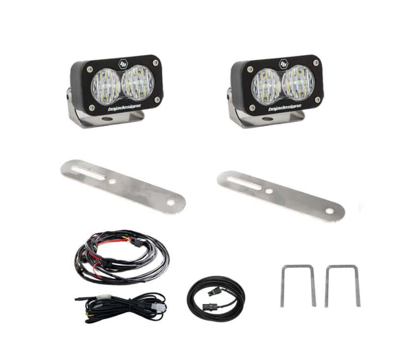 Baja Designs — Baja Designs 2022 Toyota Tundra S2 Sport A-Pillar Light Mount Kit - view 2