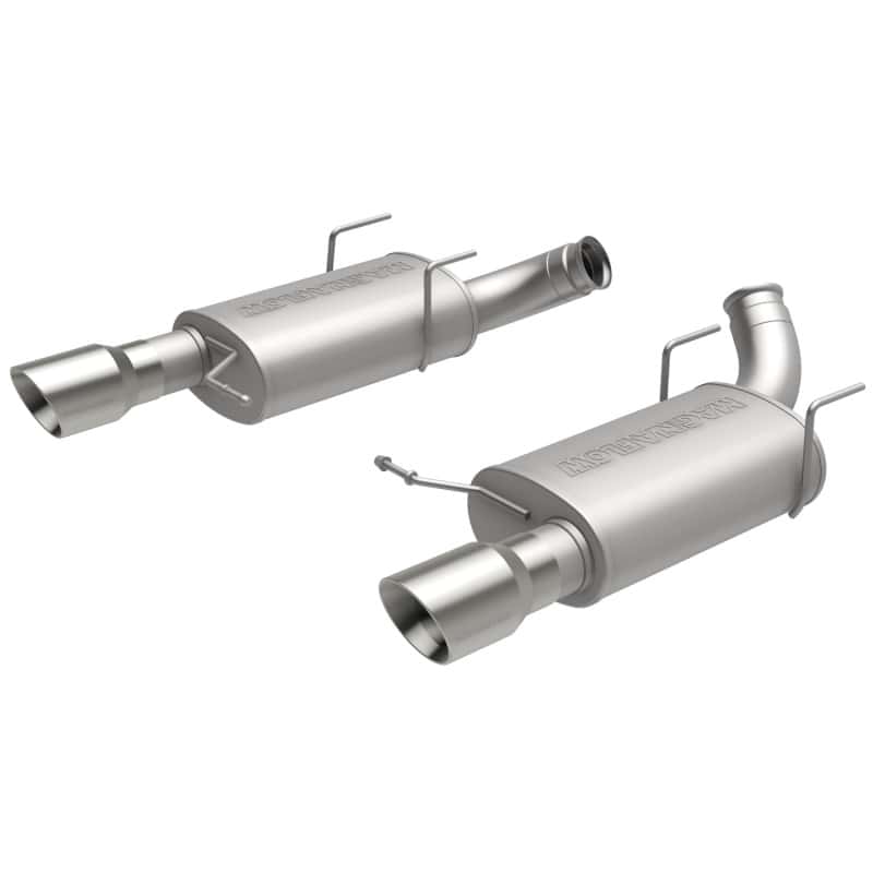 Magnaflow — MagnaFlow 13 Ford Mustang V8 5.0L Dual Split Rear Exit Stainless Cat Back Performance Exhaust
Axle-Back
Cat-Back - view 1