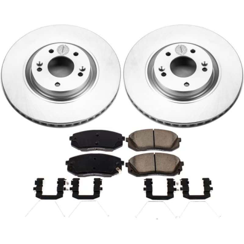 PowerStop — Power Stop 17-19 Hyundai Sonata Front Z17 Evolution Geomet Coated Brake Kit - view 1