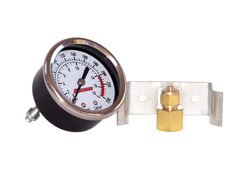 Kleinn Air Horns — Kleinn Dash Mount Analog Air Pressure Gauge/ 0-250 PSI - 1/4In M NPT Inlet
Dash Mount Gauge - view 2