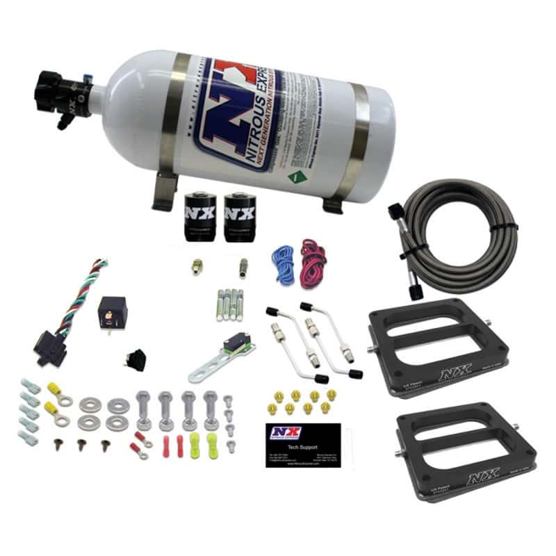 Nitrous Express — Nitrous Express Dual Dom/Alc Nitrous Kit (100-500HP) w/10lb Bottle
Injection System Kit
N2OSys - view 1