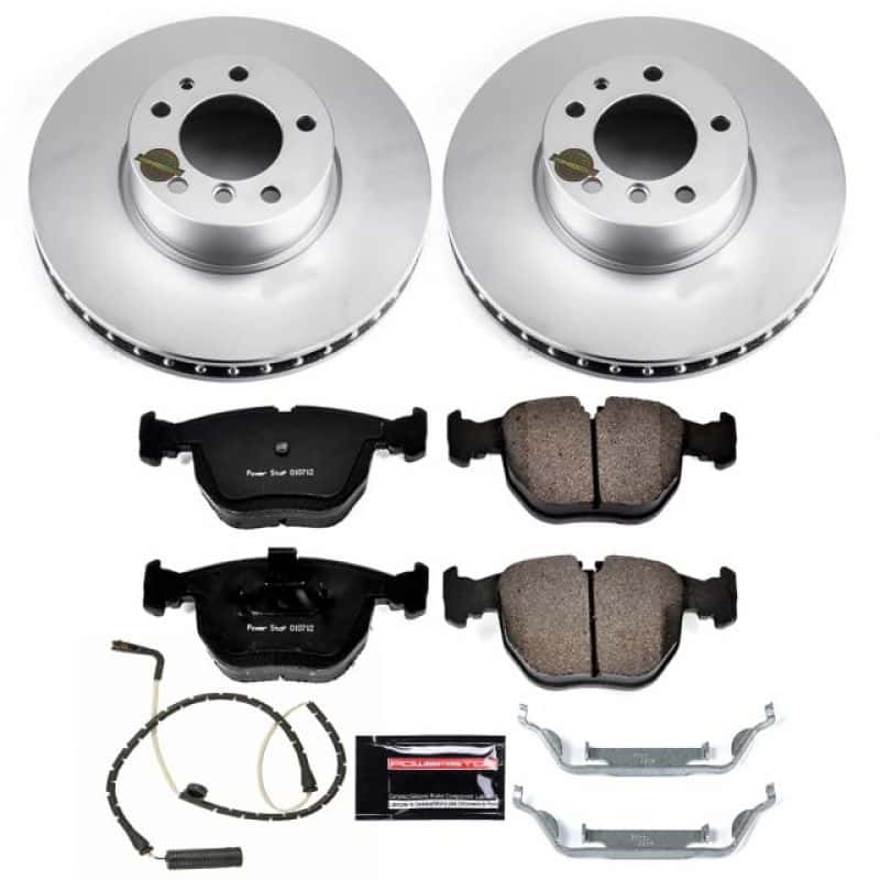 PowerStop — Power Stop 97-00 BMW 540i Front Z23 Evolution Sport Coated Brake Kit - view 1
