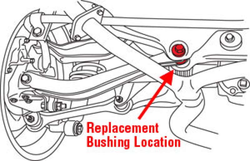 SPC Performance — SPC Performance 00-09 Subaru Outback Rear Toe/Cam & Bushing Kit
TOE CAM & BUSHING KT
CAM BOLT EA - view 3