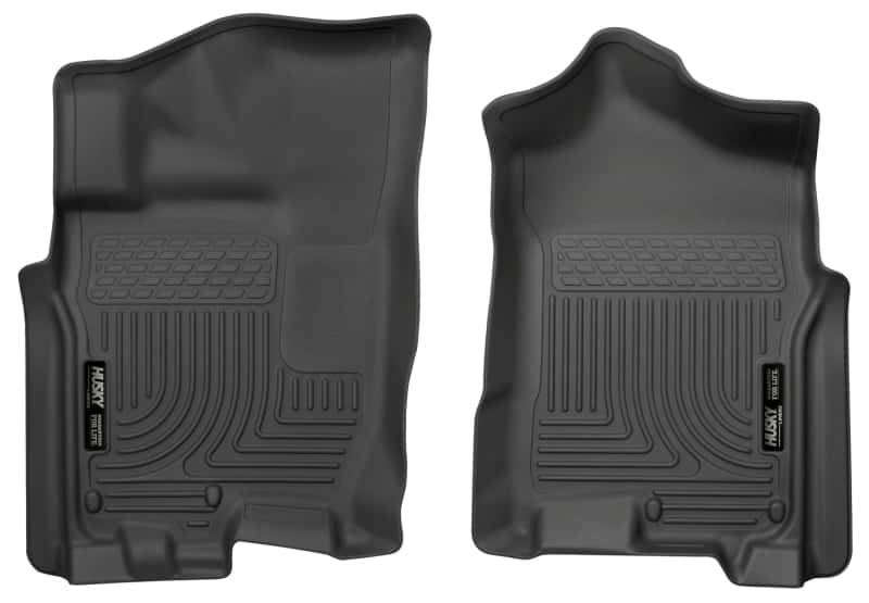 Husky Liners — Husky Liners 2016 Nissan Titan XD Crew Cab WeatherBeater Front Row Black Floor Liners
Floor Liners - view 1