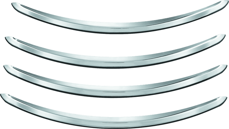 Kuryakyn — Kuryakyn Rear Fender Accents FLHX & FLTR Models Chrome - view 1