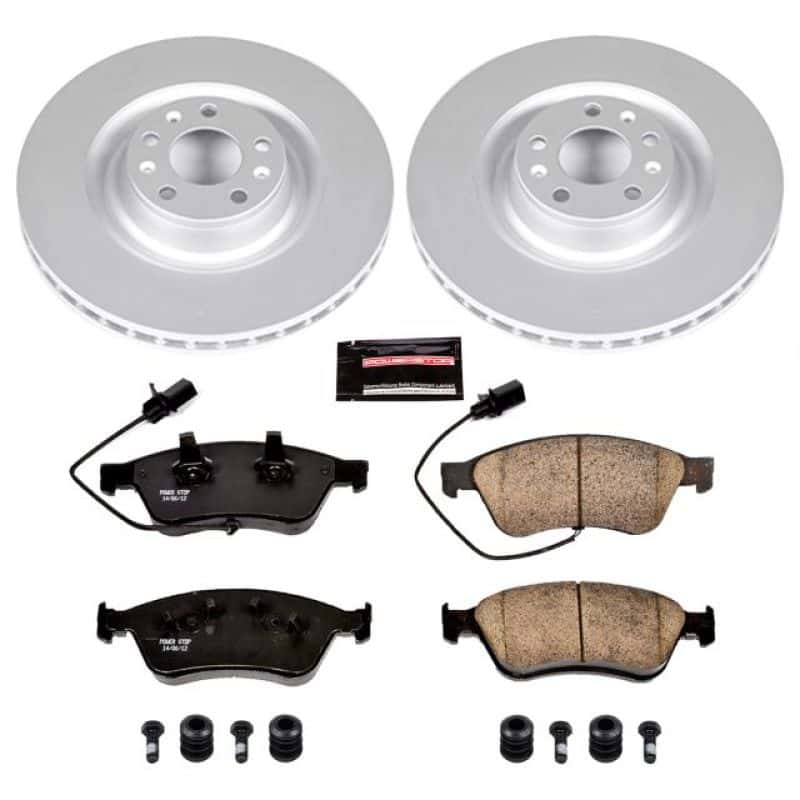 PowerStop — Power Stop 09-11 Audi A6 Quattro Front Z23 Evolution Sport Coated Brake Kit - view 1
