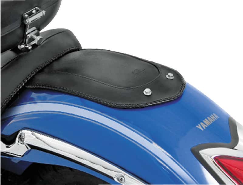 Mustang Motorcycle — Mustang 07-17 Yamaha V-Star 1300, V-Star Tourer, V-Star 1300 Fender Bib Deluxe - Black - view 2