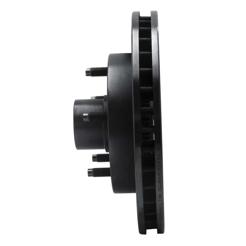 R1 Concepts — R1 94-99 Dodge Ram 1500 Pickup Front Left Drilled & Slotted Black Brake Rotor
R1 Brake Rotor Drill - view 3