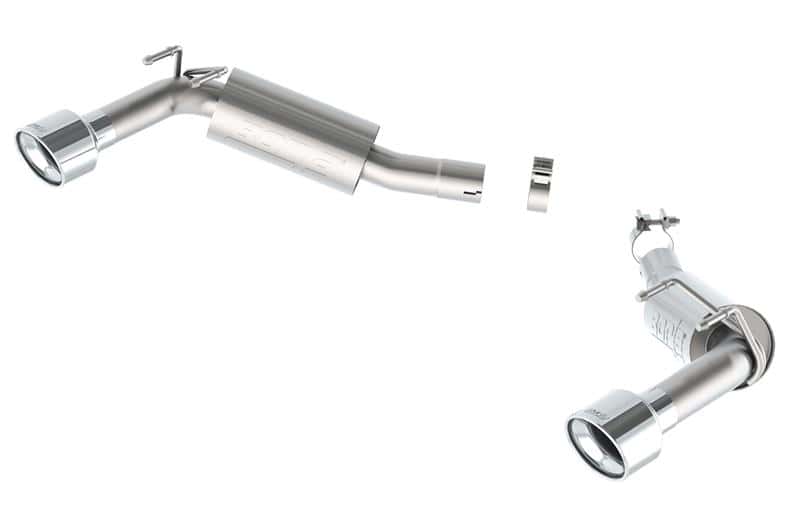 Borla — Borla 14-15 Camaro SS 6.2L V8 RWD Single Split Rr Exit S-Type Exhaust (rear section only)
Axle-Back System
ExhstSysKt - view 2