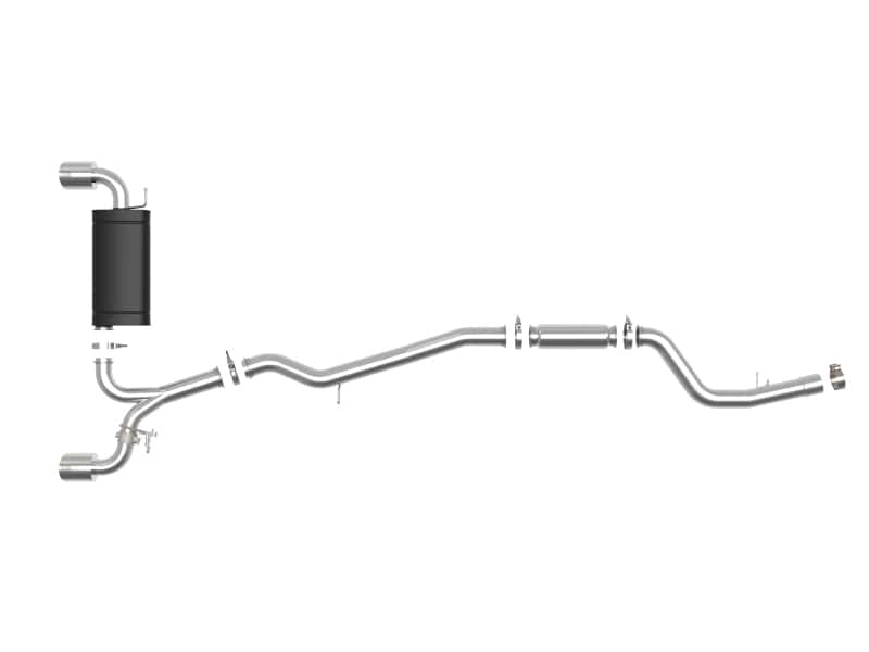 aFe — aFe POWER Takeda 2020 Toyota Supra L6-3.0L (t) 3in-2.5in 304 SS CB Exhaust Polished Tips
Cat-Back Exhaust - view 4