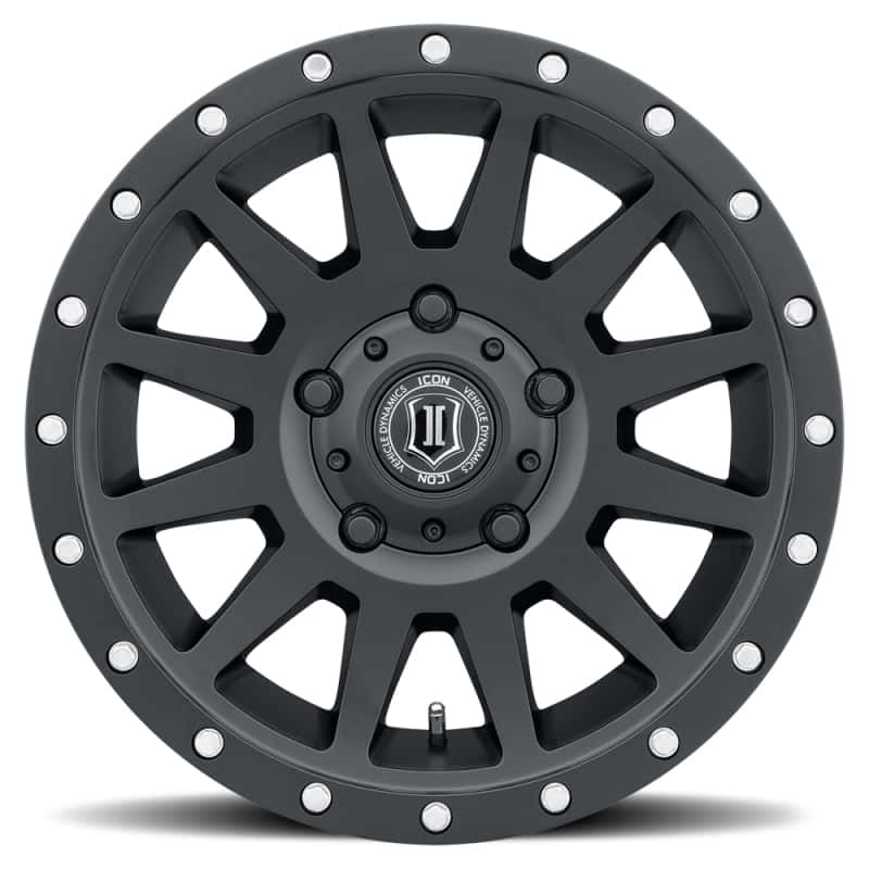 ICON — ICON Compression 17x8.5 5x150 25mm Offset 5.75in BS 110.1mm Bore Satin Black Wheel
COMPRESSION WHEEL - view 2