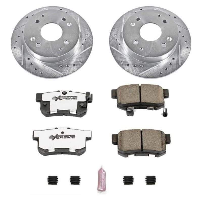 PowerStop — Power Stop 98-99 Acura CL Rear Z26 Street Warrior Brake Kit - view 1