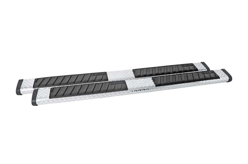 Dee Zee — Dee Zee Universal Tubes - 6In Oval - Black Tread Aluminum (ExtCab)
Nerf/Step Bar - view 1