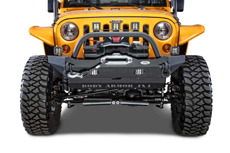 Body Armor 4x4 — Body Armor 4x4 2018+ Jeep Wrangler JL Gladiator JT Mid-Stubby Front Bumper
Front Bumper Base - view 3