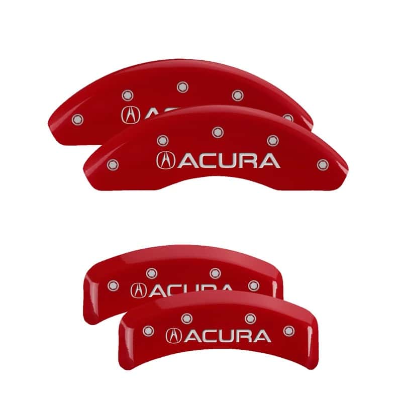MGP — MGP 4 Caliper Covers Engraved Front & Rear Acura Red finish silver ch
Caliper Covers - view 1