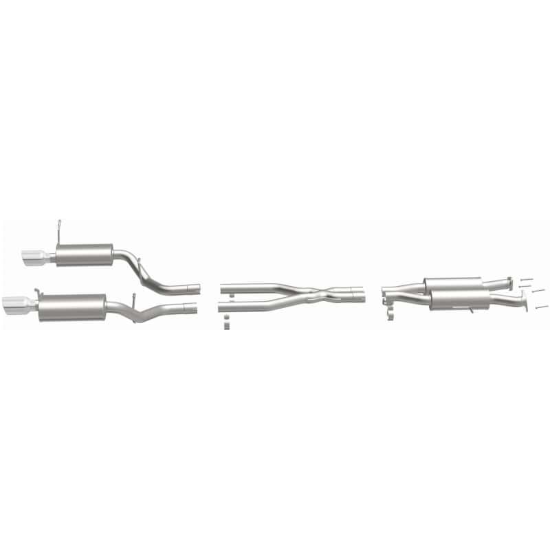 Magnaflow — MagnaFlow 11-12 Dodge Durango V8 5.7L Dual Split Rear Exit Stainless Cat Back Performance Exhaust
Cat-Back - view 5