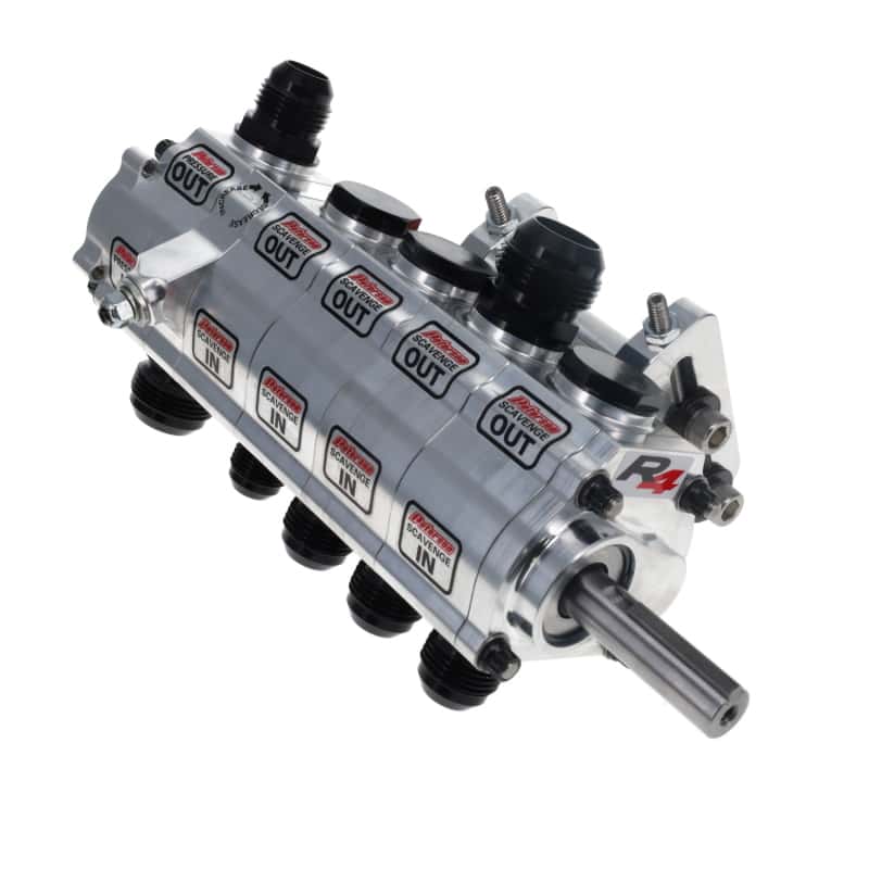 Peterson Fluid Systems — Peterson Fluid Systems R4 5-Stage Oil Pump - BH - Rear Drive
R4 Oil Pump 5 Stage - view 1