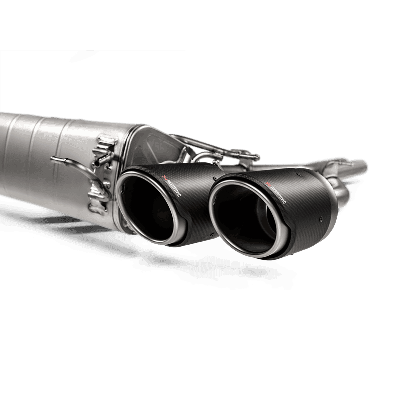 Akrapovic — Akrapovic 2018+ Alfa Romeo Giulia Quadrifoglio Slip-On Line (Titanium) w/Titanium/Carbon Fiber Tips
Slip-On Line - view 1