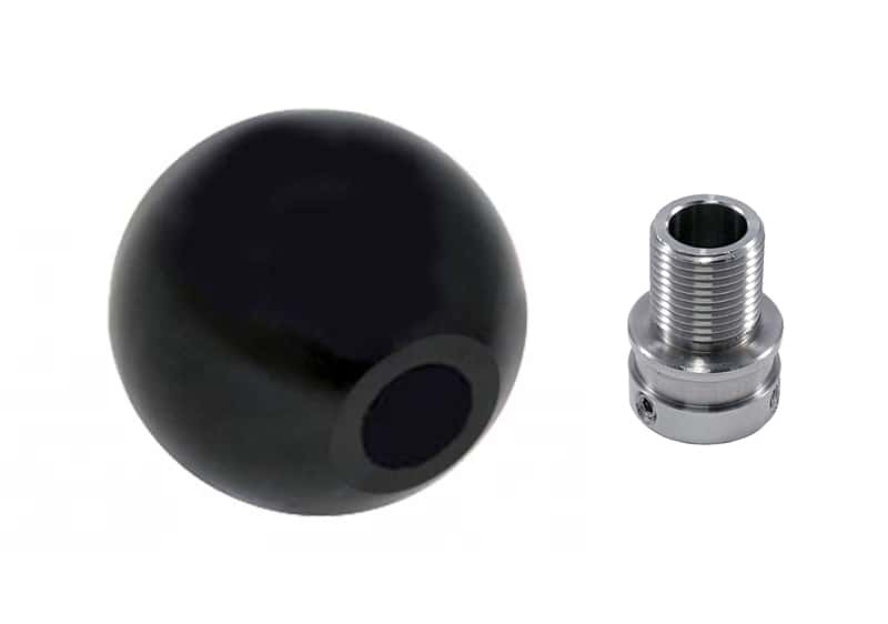 Torque Solution — Torque Solution Billet Shift Knob (Black) Volkswagen/Audi Manual Transmission - view 1