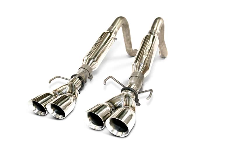 SLP — SLP 2005-2008 Chevrolet Corvette LS2 LoudMouth Axle-Back Exhaust System - view 1