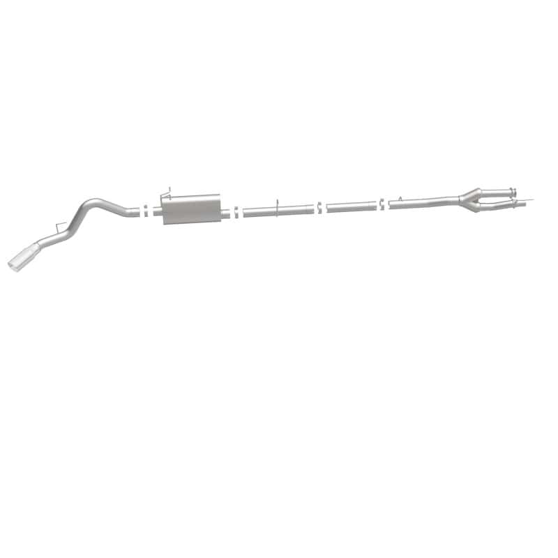 Magnaflow — MagnaFlow Sys C/B 11-15 Ford Super Duty F250 6.2L EC CC, SS 3.5in Single Rear Pass Side Ext 5in Tip
Cat-Back - view 8