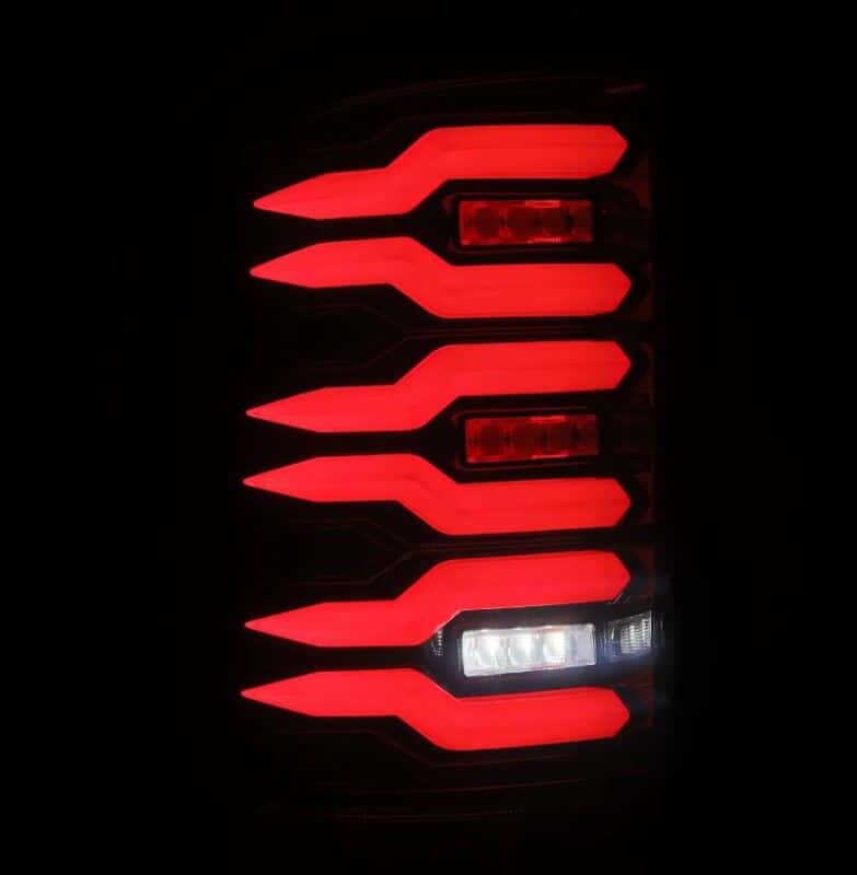 AlphaRex — AlphaRex 07-13 GMC Sierra 1500/07-14 2500/3500HD (No Clsc/Dually) Luxx-Series LED Tail Lghts Blk Red
Taillight Assembly - view 3