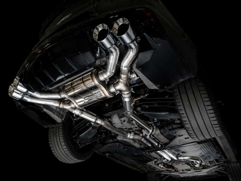 AWE Tuning — AWE Tuning 2021+ Cadillac CT4-V Blackwing SwitchPath Exhaust - Chrome Silver Tips
CT4V BW-Silver Tips - view 3