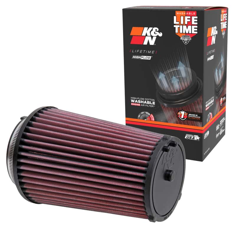 K&N Engineering — K&N Replacement Air Filter 08-09 Ford Mustang Bullitt 4.6L V8
Replacement Air Filt
Air Filter - view 3