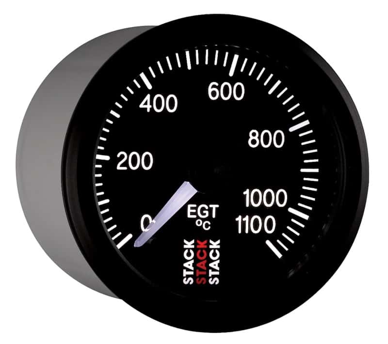 AutoMeter — Autometer Stack 52mm 0-1100 Deg C Pro Stepper Motor Exhaust Gas Temp Gauge - Black
Ga EGT Stpr B - view 6