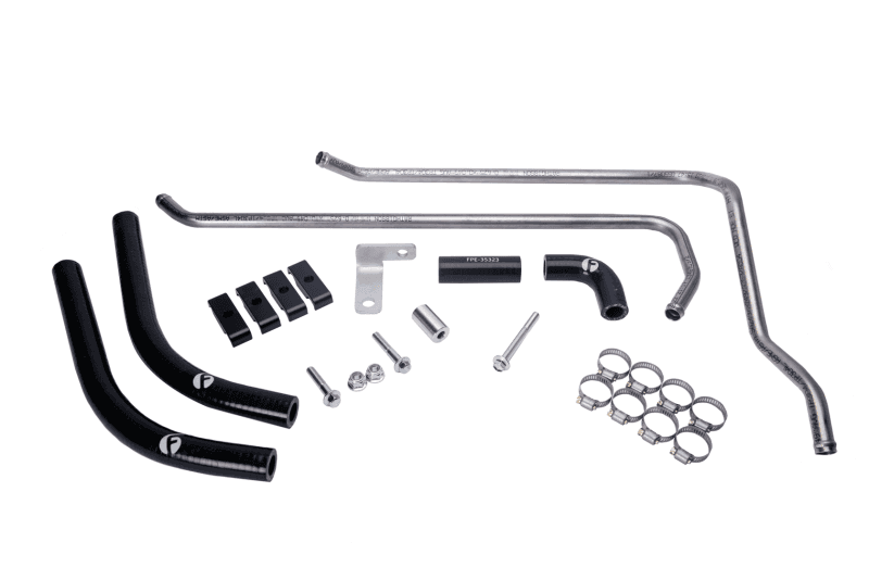 Fleece Performance — Fleece Performance 89-98 Dodge 2500/3500 5.9L 12V Cummins Replacement Heater Core Line Kit
Heater Line - view 1