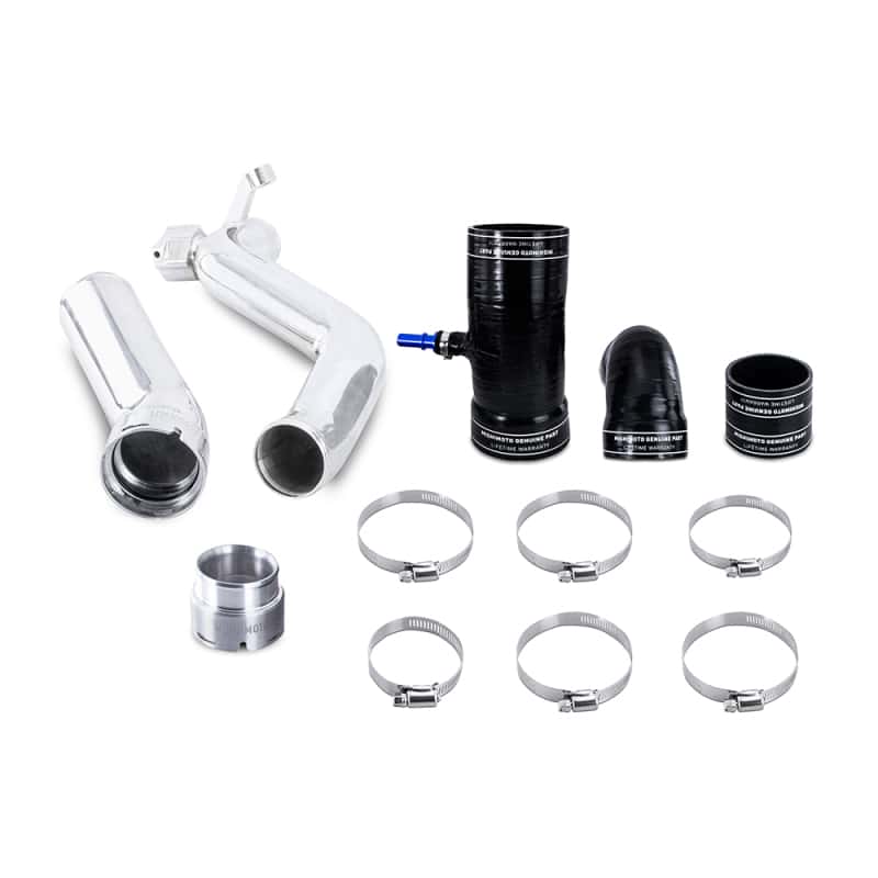 Mishimoto — Mishimoto 2019+ Ford Ranger 2.3L Intercooler Pipe & Boot Kit - Polished
Turbo Intercool Pipe - view 1