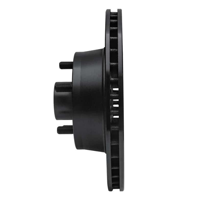 R1 Concepts — R1 68-73 Ford Mustang Front Left Drilled & Slotted Black Brake Rotor
R1 Brake Rotor Drill - view 3