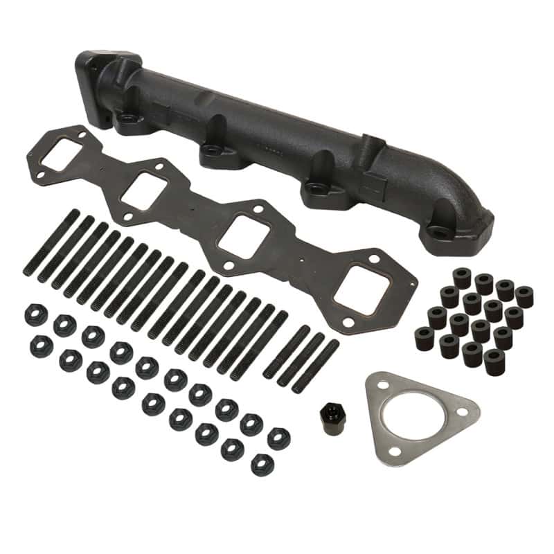 BD Diesel — BD Diesel Driver Side Exhaust Manifold Kit - Ford 2011-2016 F250/F350 6.7L PowerStroke
EXHAUST MANIFOLD - view 2