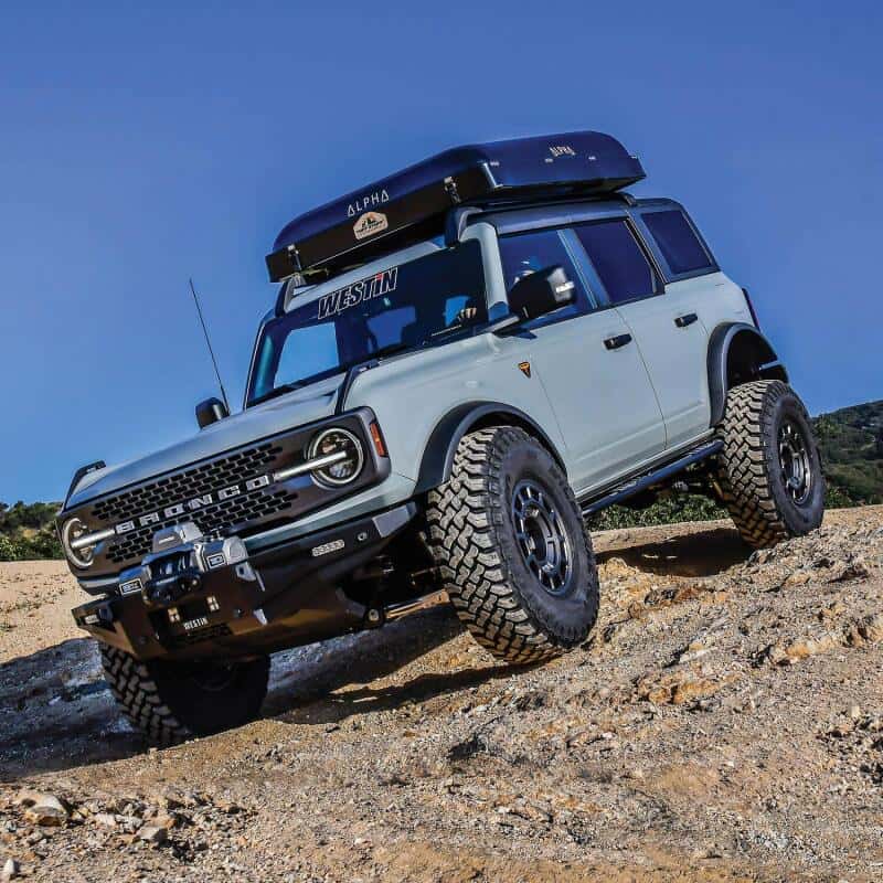 Westin — Westin 21-23 Ford Bronco 4dr (Excl. Bronco Sport) Rock Slider - Textured Black
Rock Sliders - view 6