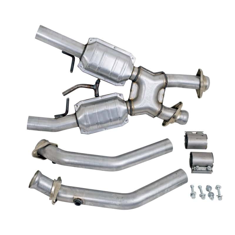 BBK — BBK 94-95 Mustang 5.0 High Flow X Pipe With Catalytic Converters - 2-1/2
ExhstCrossoverPipe
Exhaust Pipes - view 3