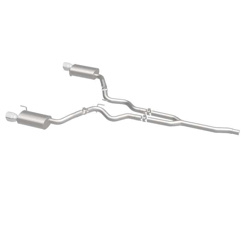 Magnaflow — MagnaFlow Cat Back, SS, 2.5in, Street, Dual Split Polished 4.5in Tips 2015 Ford Mustang Ecoboost
Cat-Back - view 9
