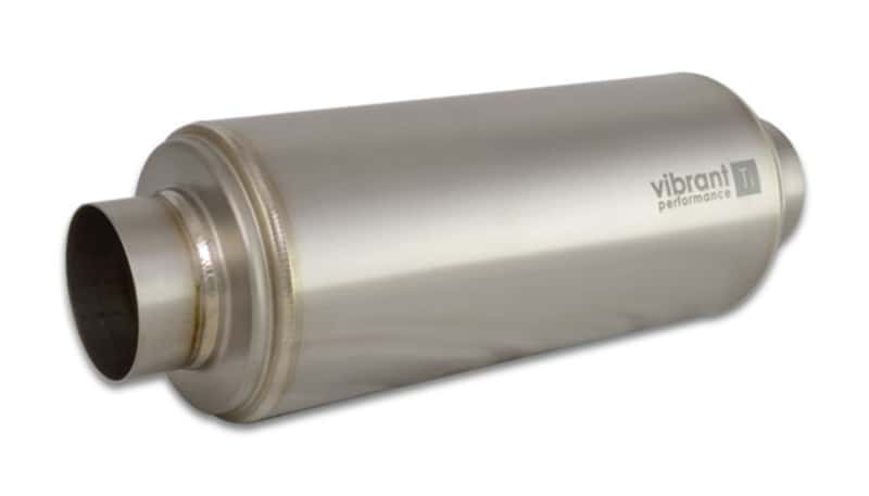 Vibrant — Vibrant Titanium Resonator 3in. Inlet / 3in. Outlet x 16in. Long
3"InOutTiResontr16"L - view 1