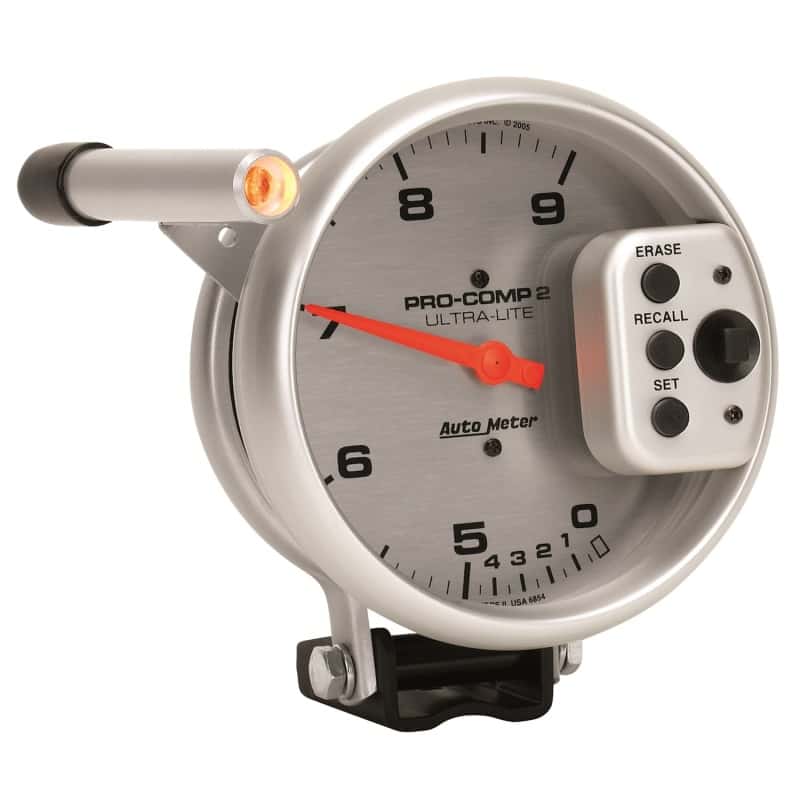 AutoMeter — Autometer Ultra-Lite 5 inch 9000 RPM Dual Range w/ Shift-Lite and Memory Tach
5" TACH, 9,000 RPM, - view 7