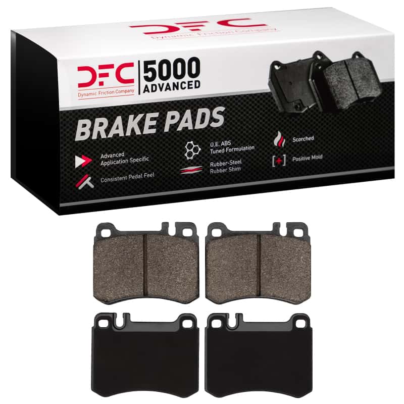 DFC — DFC 86-89 Mercedes-Benz 560SL Front 5000 Advanced Semi Metallic Brake Pads
DFC Brake Pad Set - view 1