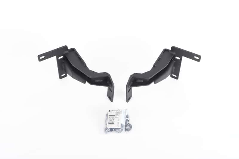 Go Rhino — Go Rhino 19-24 Ram 1500 (Excl. Rebel/Warlock/TRX) RC2 Brackets - Tex. Blk (Cutting Req.)
RC2 Bull Bar Mount - view 1