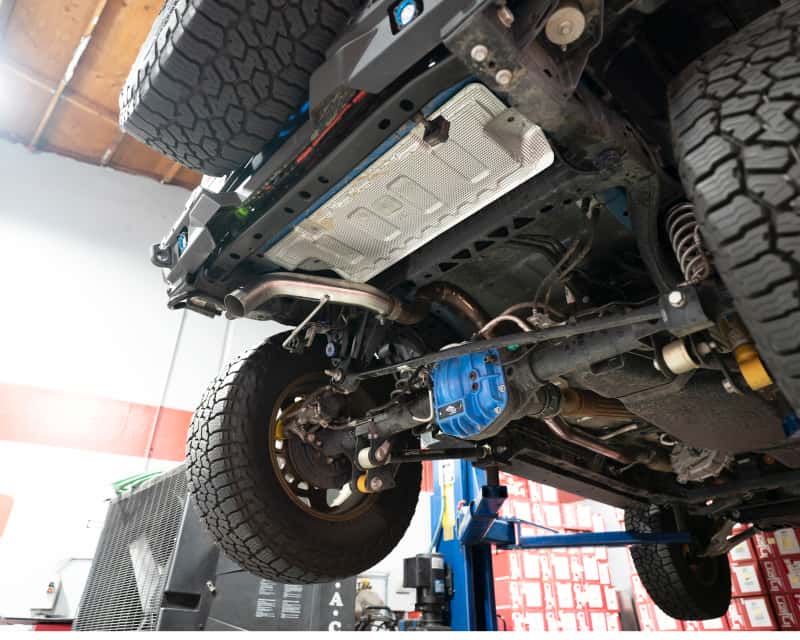 Injen — Injen 21-22 Ford Bronco L4-2.3L Turbo/V6-2.7L Twin Turbo SS Muffler Delete Kit
Exhaust System - view 4