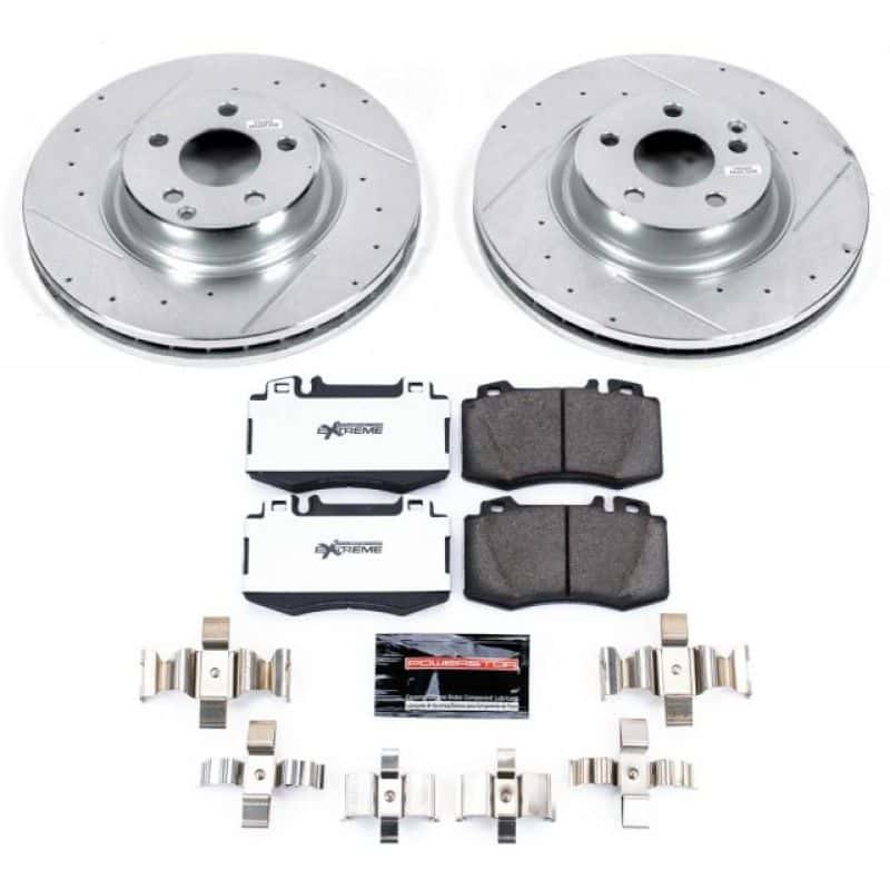 PowerStop — Power Stop 07-09 Mercedes-Benz E550 Front Z26 Street Warrior Brake Kit - view 1