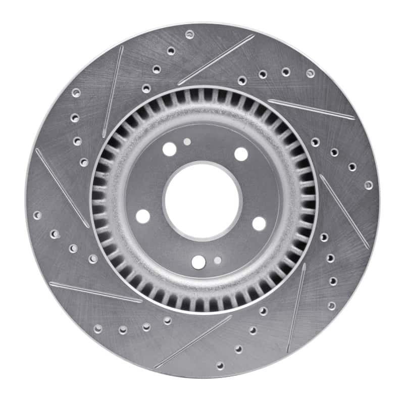 R1 Concepts — R1 11-25 Hyundai SONATA Front Right Drilled & Slotted Silver Brake Rotor
R1 Brake Rotor Drill - view 5