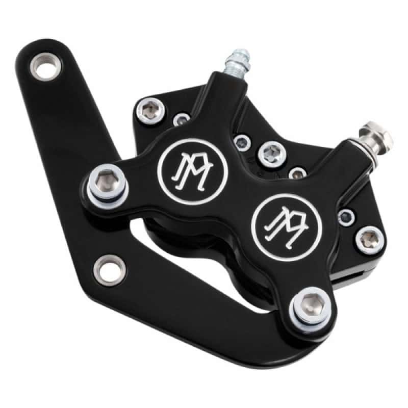 Performance Machine — Performance Machine Front Narrow 4 Piston Classic Caliper/Bracket - Contrast Cut - view 1