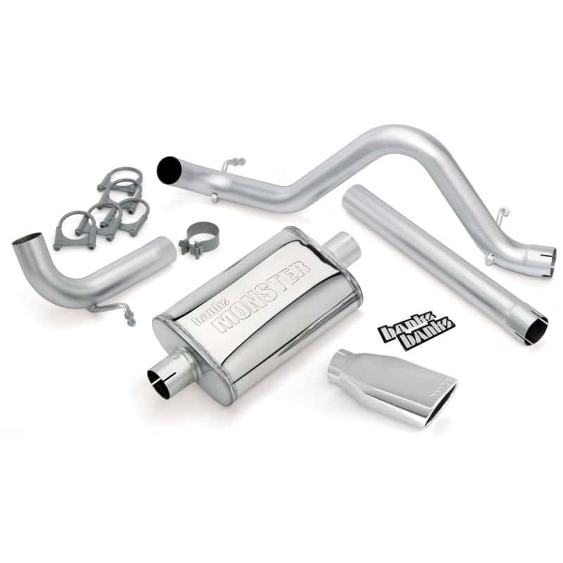 Banks Power — Banks Power 12-15 Jeep 3.6L Wrangler (All) - 4dr Monster Exh Sys - SS Single Exh w/ Chrome Tip
Performance Exhausts
Exhaust Header - view 3